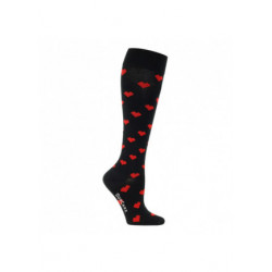 Chaussettes de contention coton - motif curs