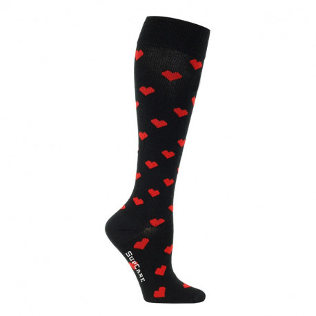 Chaussettes de contention coton - motif curs