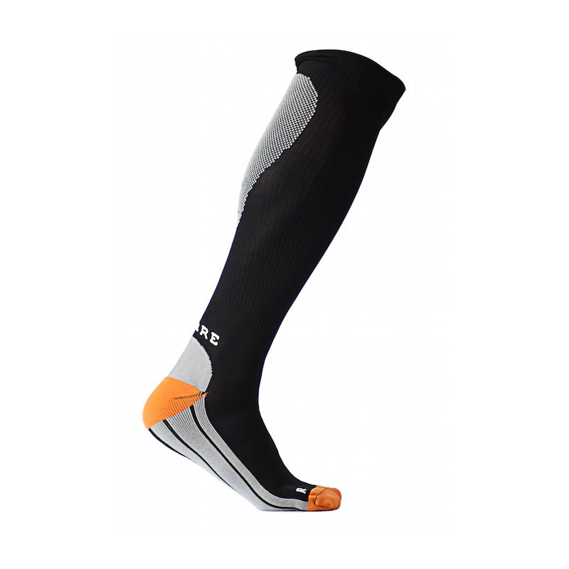 O-motion Professional Tube Sport Chaussettes Sans Pied Compression Noir Taille S 